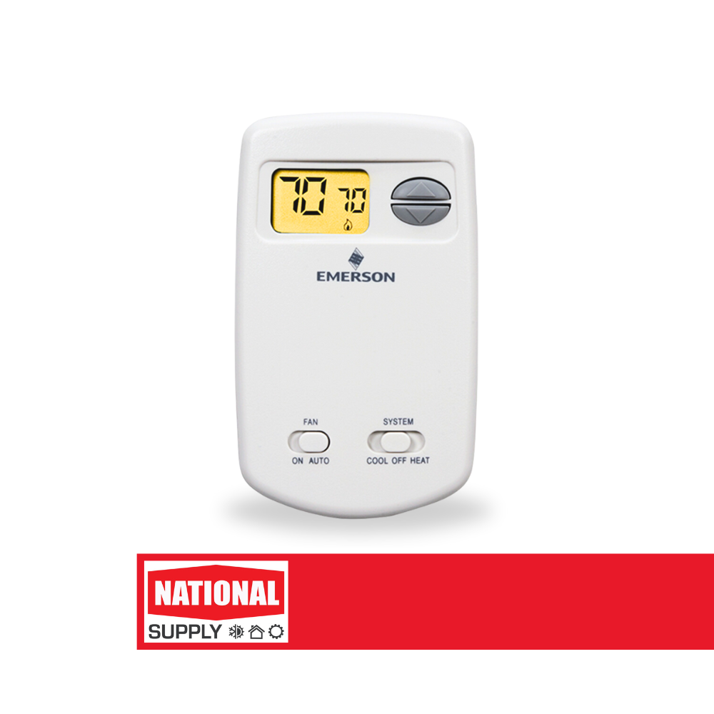 Thermostat Emerson/WR 70 Series 1E78-144 Non-Programmable 1H/1C 24V