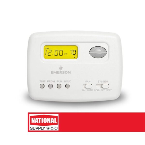 Thermostat Emerson White Rodgers 70 Series 1F78-151 Programmable 1 Heat / 1 Cool 24V