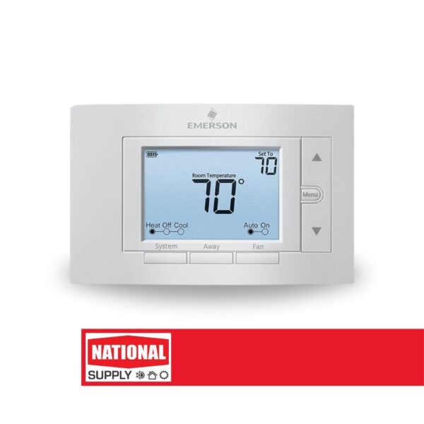 Thermostat Emerson White Rodgers 80 Series 1F85U-22NP Non-Programmable Thermostat, 2 Heat / 2 Cool 24V