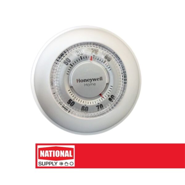 Thermostat Honeywell The Round T87K1007 Non-Programmable Heat Only 24V