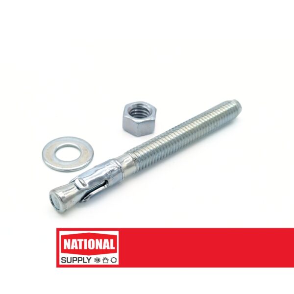 3/8"x3-3/4" Concrete Wedge Expansion Anchor Qty 50