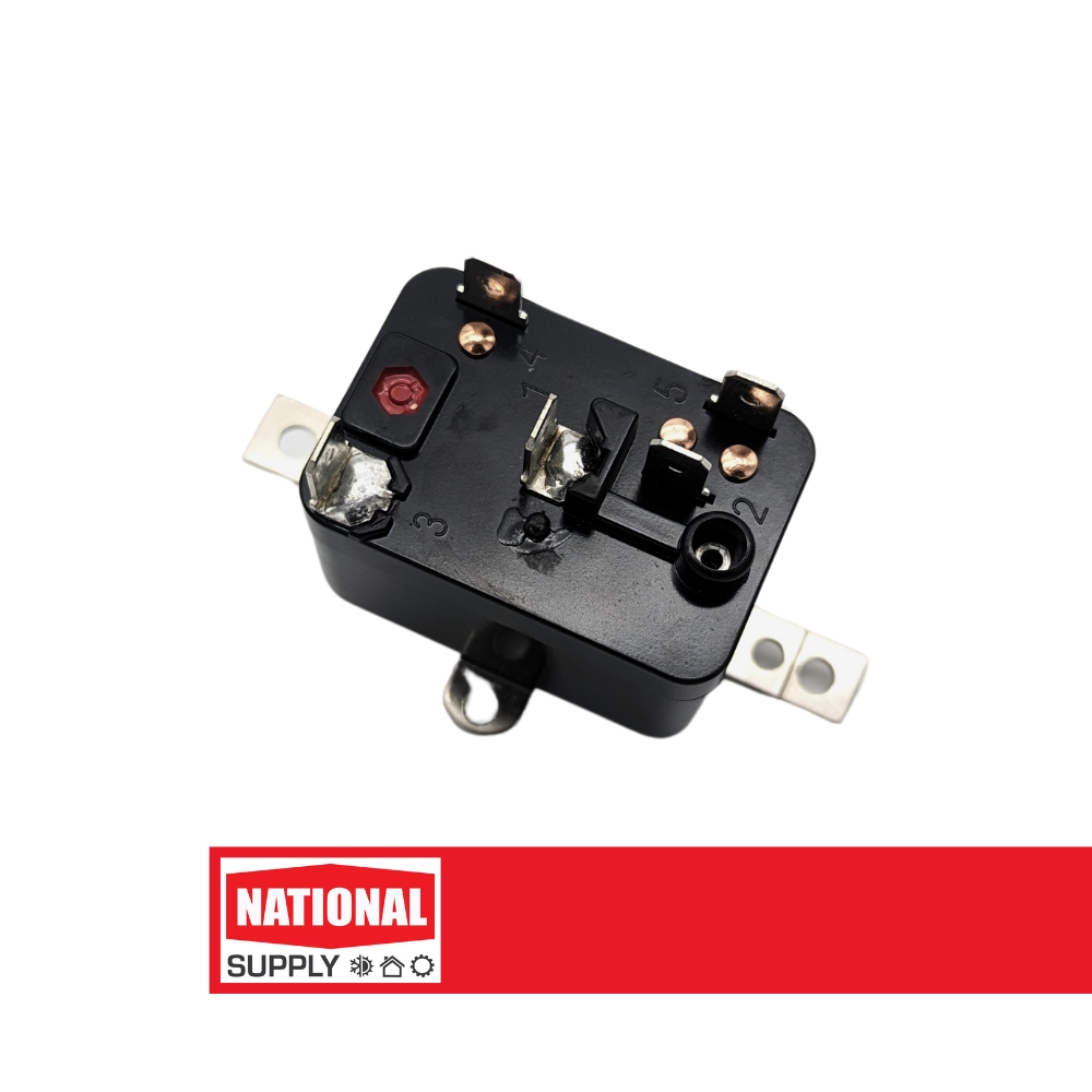 Standard Duty Enclosed Fan Relay,  24 V, 16 A, SPDT