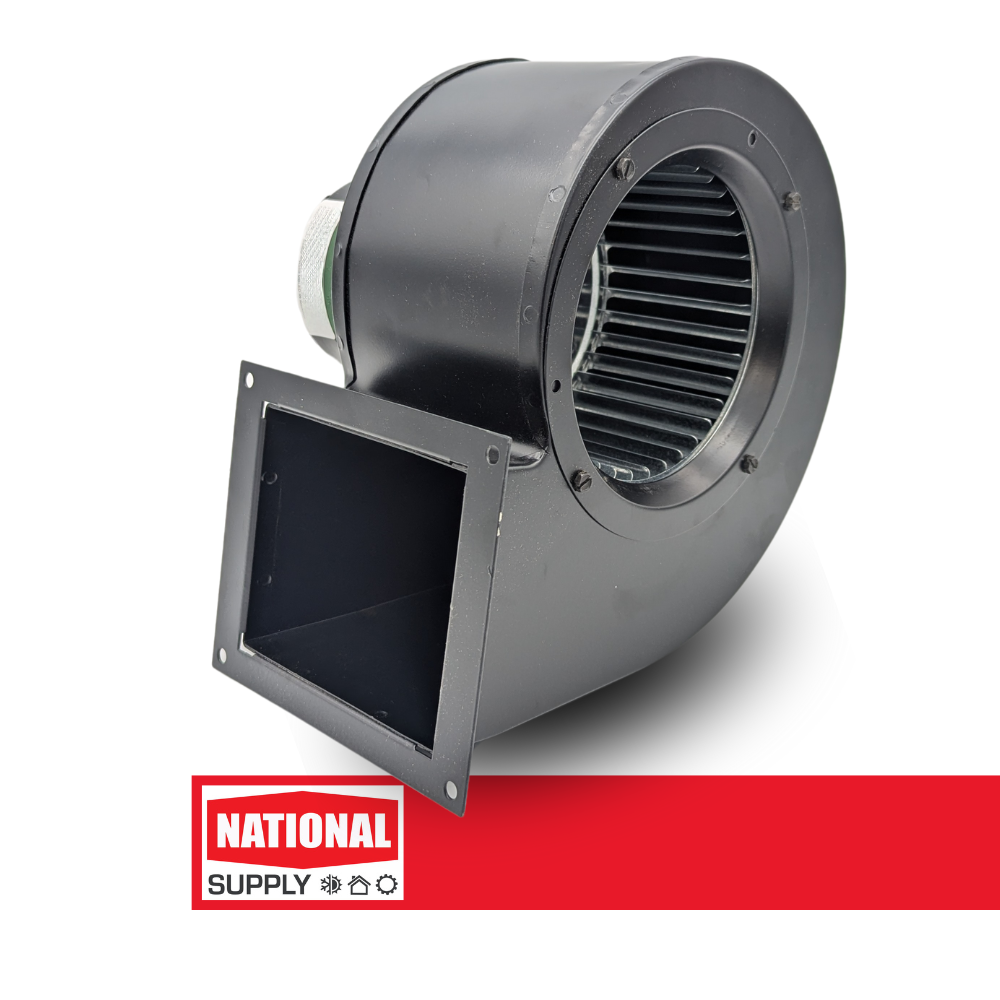 4.4" Centrifugal Blower Motor, 495 CFM, Shaded Pole, 1/10 HP,  1570/1300 RPM,  115 V,  3.40/3.80 A