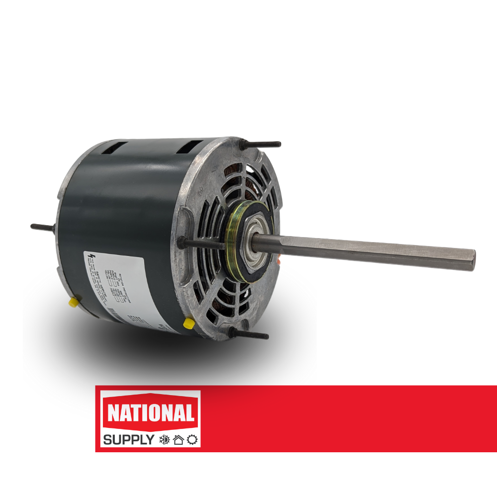 5.5" Direct Drive Motor, Permanent Split Capacitor, 1/4 HP, 1625 RPM, 115 V, 3.5 A