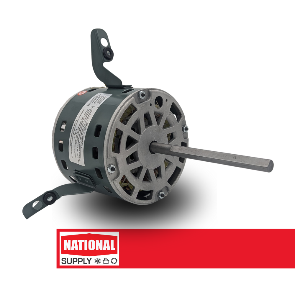 5.5" Direct Drive Motor, Permanent Split Capacitor, 1/3 HP,  1075 RPM,  115 V,  4.8 A