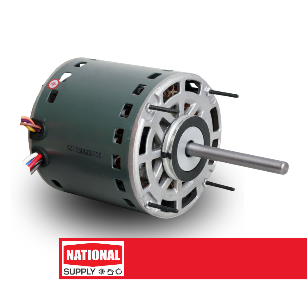 5.5" Direct Drive Motor, Permanent Split Capacitor, 1/4 HP,  1075 RPM,  115 V,  4.4 A