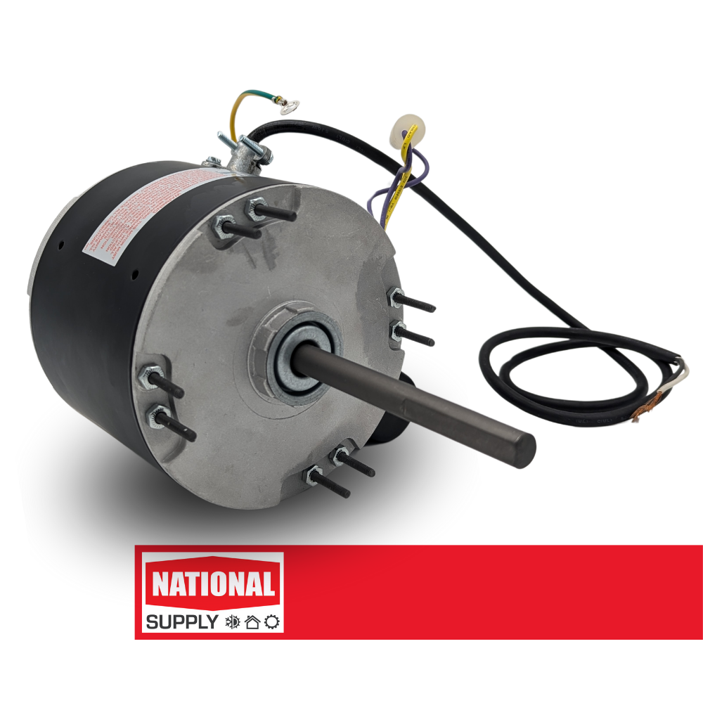 5.5" Unit Heater Motor, Permanent Split Capacitor, 1/6 HP,  1075 RPM,  115 V,  2.4 A