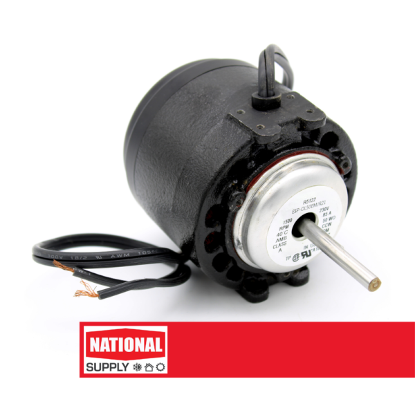 3.5" Unit Bearing Motor, Shaded Pole, 50 Watts, 1500 RPM, 230 V, 0.85 A