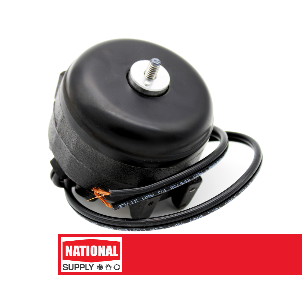 3.5" Unit Bearing Motor, Shaded Pole, 9 Watts, 1550 RPM, 230 V, 0.3 A