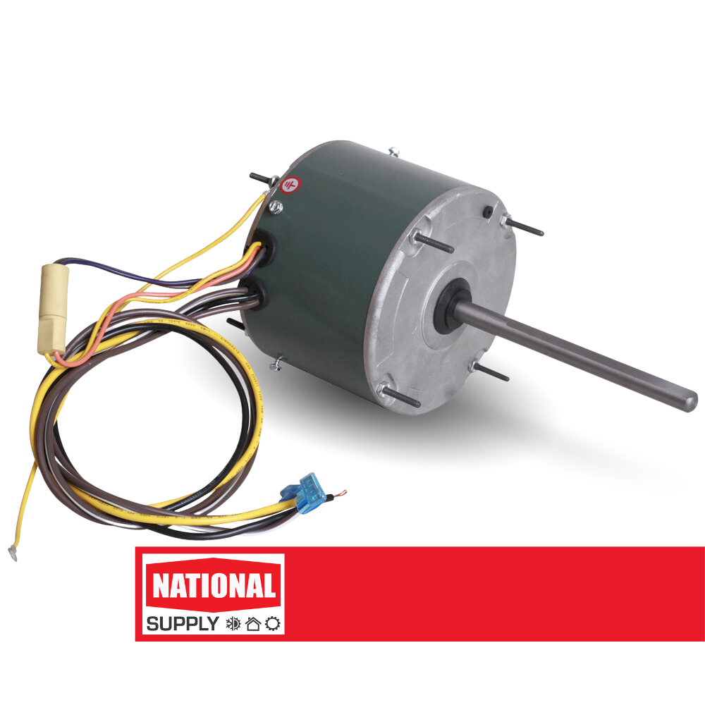 5.5" Condenser Fan Motor, PSC, 1/2 HP, 1075 RPM, 208-230 V, 3.0 A