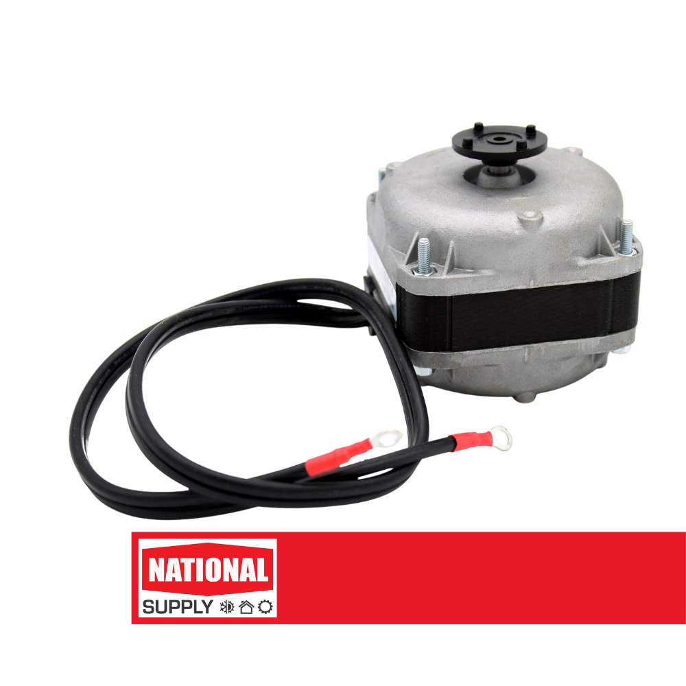 3.3" Refrigeration Motor, Shaded Pole, 9 Watts, 1550 RPM, 230 V, 0.26 A