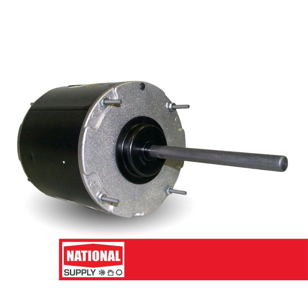 Condender Fan Motor, PSC, 1/2 HP, 1075 RPM, 208-230 V, 4.2 A