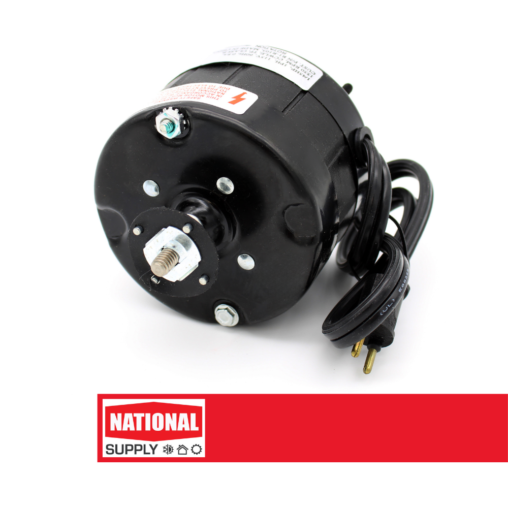 3.3" Hubless Fan Motor, Shaded Pole, 1/45 HP, 1550 RPM, 115 V, 0.8 A