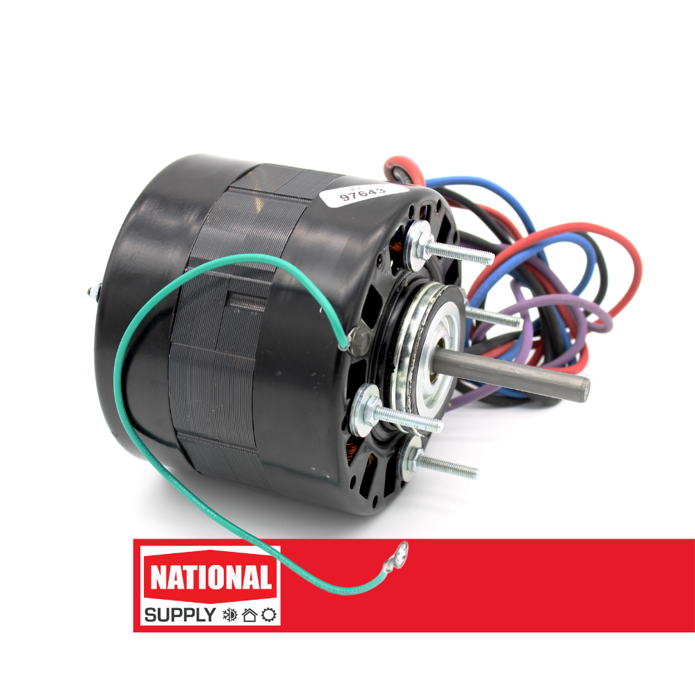 5.0" Direct Drive Motor, Shaded Pole, 1/10 HP, 1050 RPM, 115 V, 4.0 A