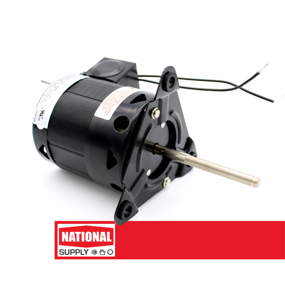 3.3" Heating Motor, Shaded Pole, 1/25 HP, 1550 RPM, 115 V, 1.4 A