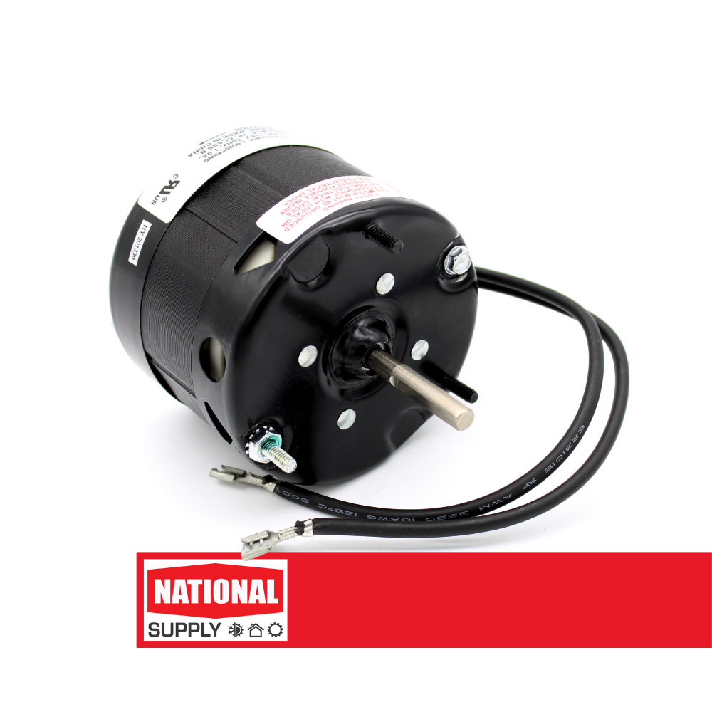 3.3" Refrigeration Motor, Shaded Pole, 1/35 HP, 1550 RPM, 115 V, 1.0 A