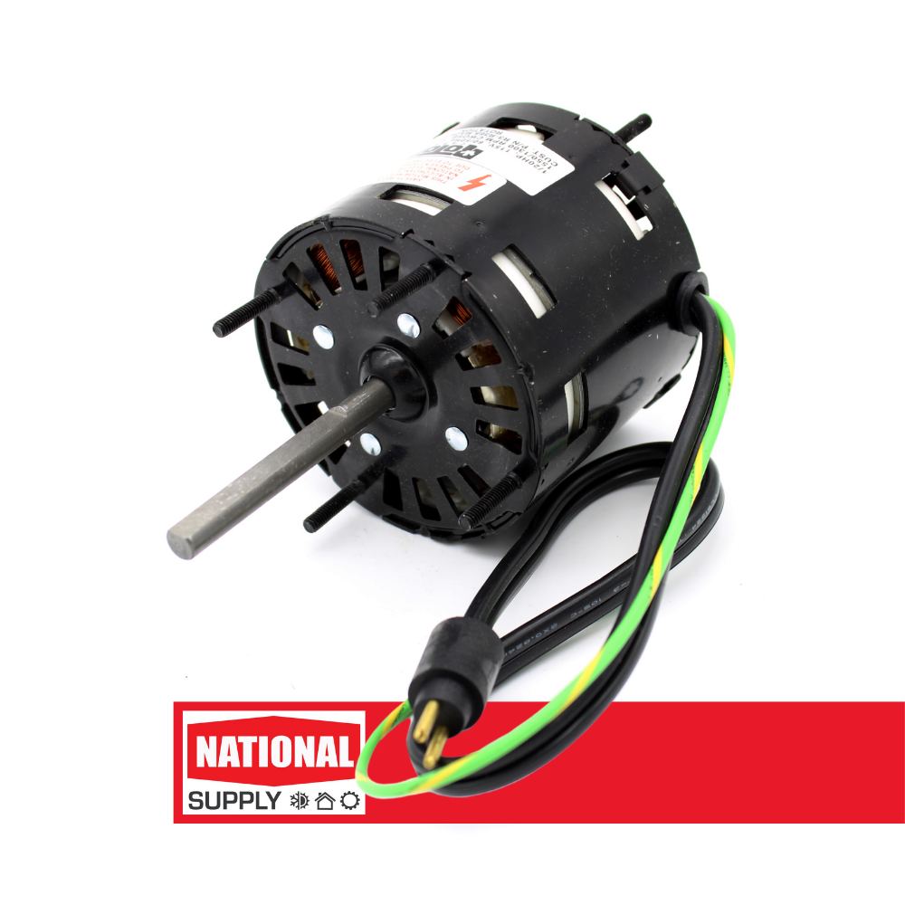 3.3" Reftigeration Motor, Shaded Pole, 1/20 HP, 1550 RPM, 115 V, 1.7 A