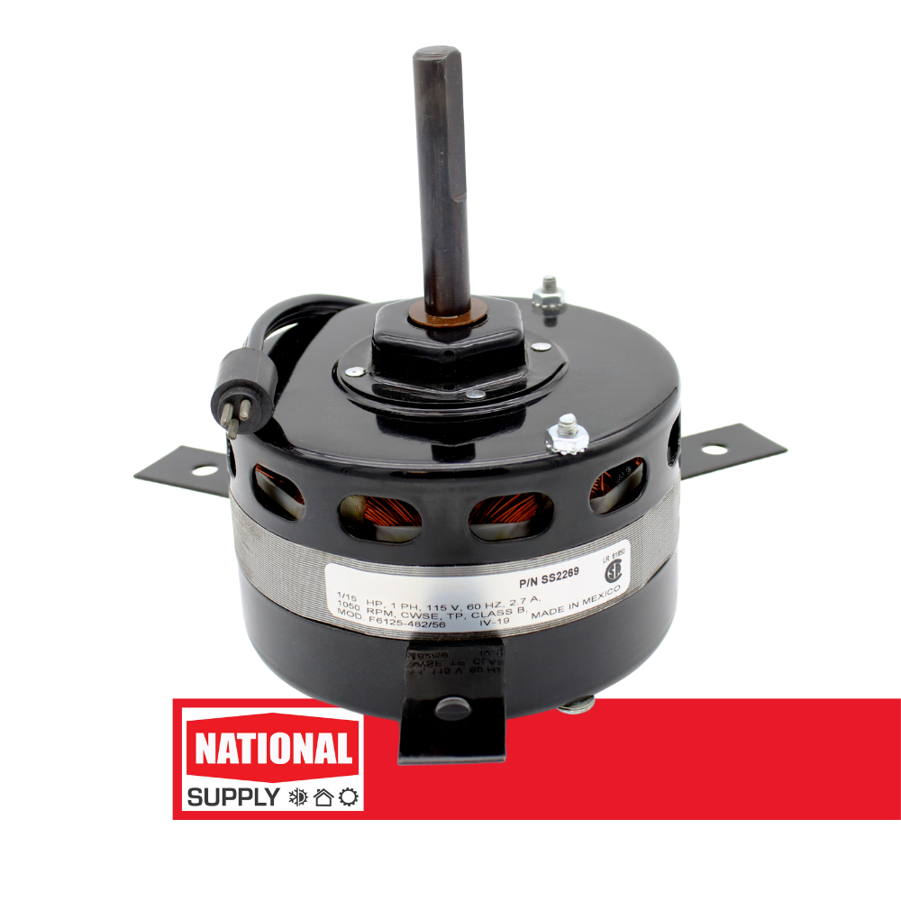 5.0" Motor, Shaded Pole, 1/15 HP, 1050 RPM, 115 V, 2.7 A